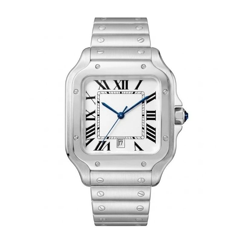 Cartier Watch Santos - Novo Relógio de Quartzo Masculino de