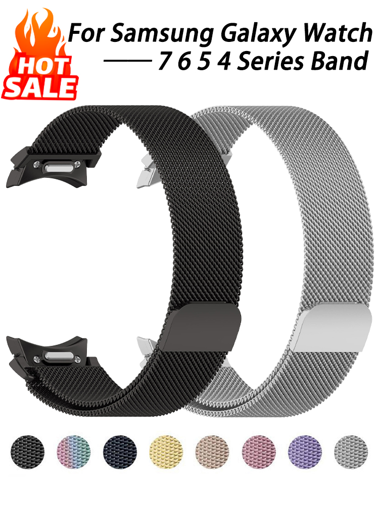 Milanese Loop Magnetic - Pulseira Milanese Loop para Samsung Galaxy