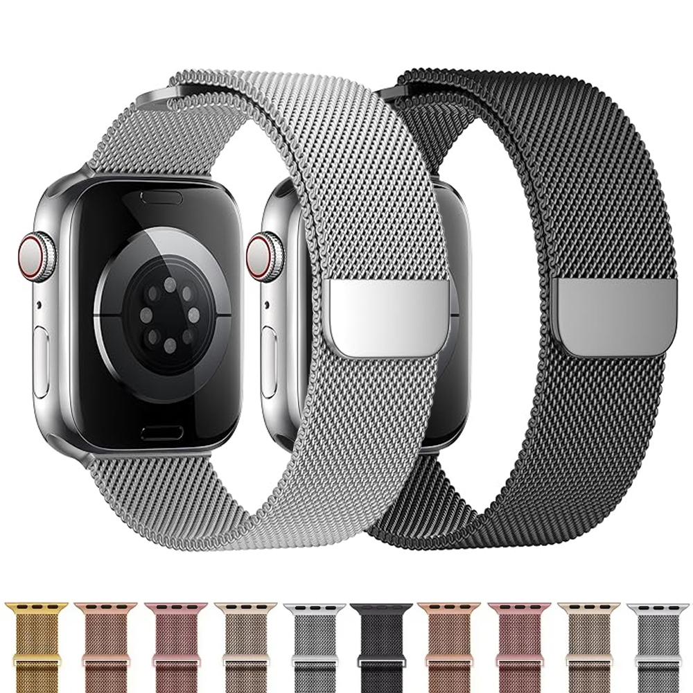 Milanese Loop Magnetic - Correias magnéticas para apple watch band