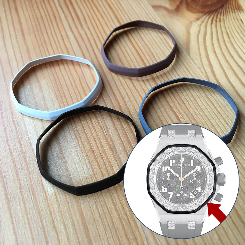 Audemars Piguet Watch Royal Oak Offshore - 26048 anel de borracha da moldura