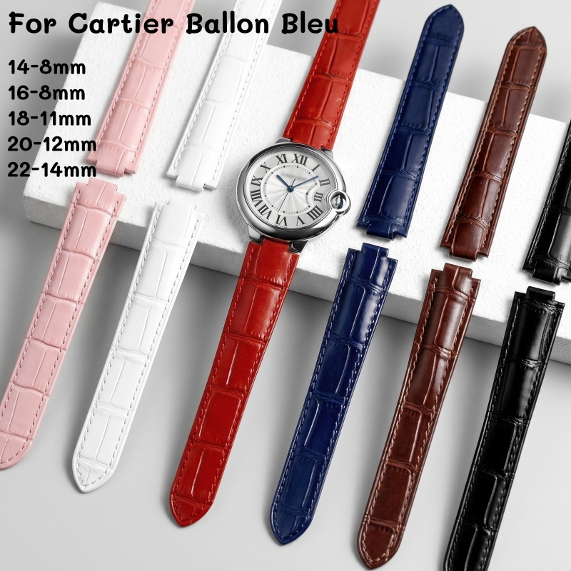 Cartier Watch Tank - Pulseira de Couro para Relógio com