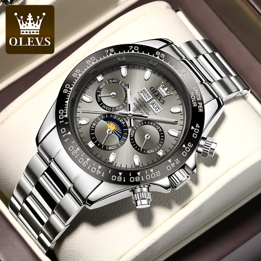 Omega Watch Seamaster - Olevs 6654 relógio masculino de luxo