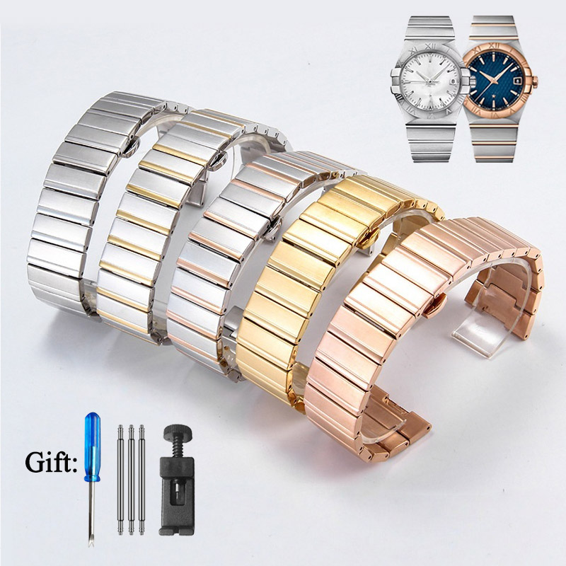 Omega Watch Constellation - Pulseira de aço inoxidável para relógio