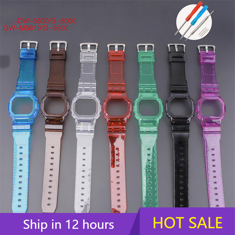 Casio Watch G-Shock Dw-5600 - Resin Watch Strap + Case para
