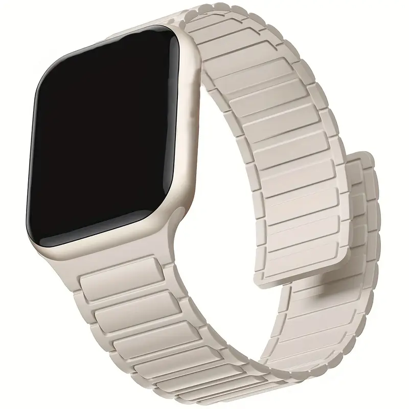 Milanese Loop Magnetic - Pulseira magnética de silicone para apple