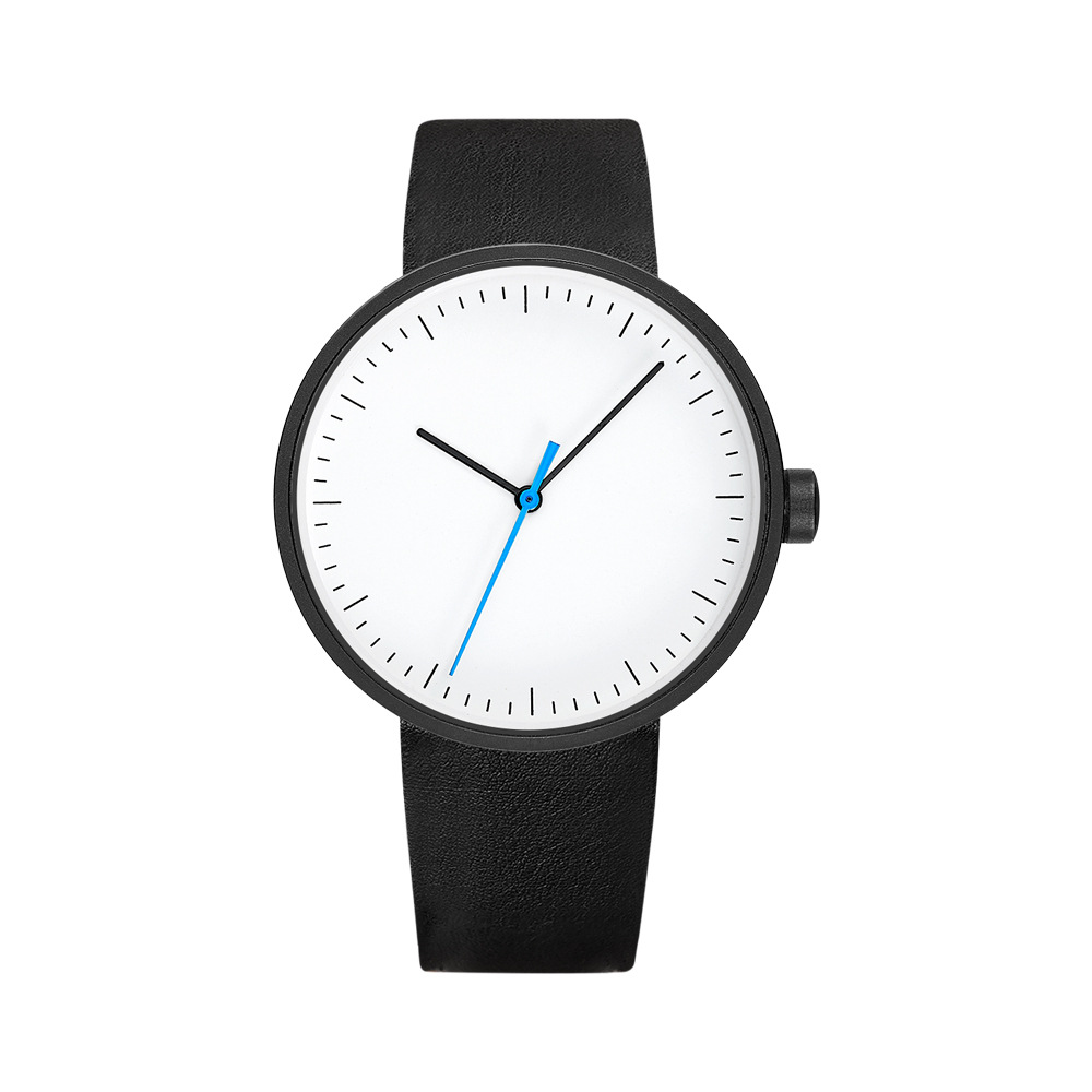 Leather Watch Band Men - UTHAI Relógio Masculino Simples Na Moda