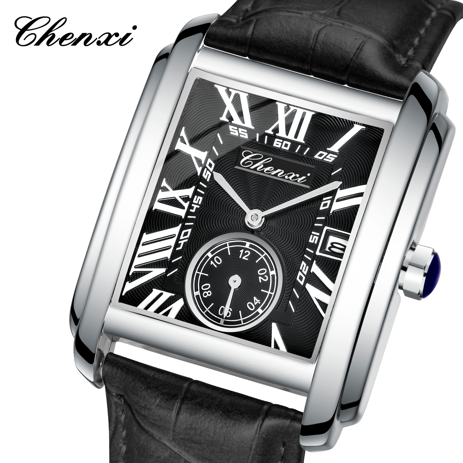 Chenxi 8216 nova moda menino c - Leather Watch Band Men avaliação e preço