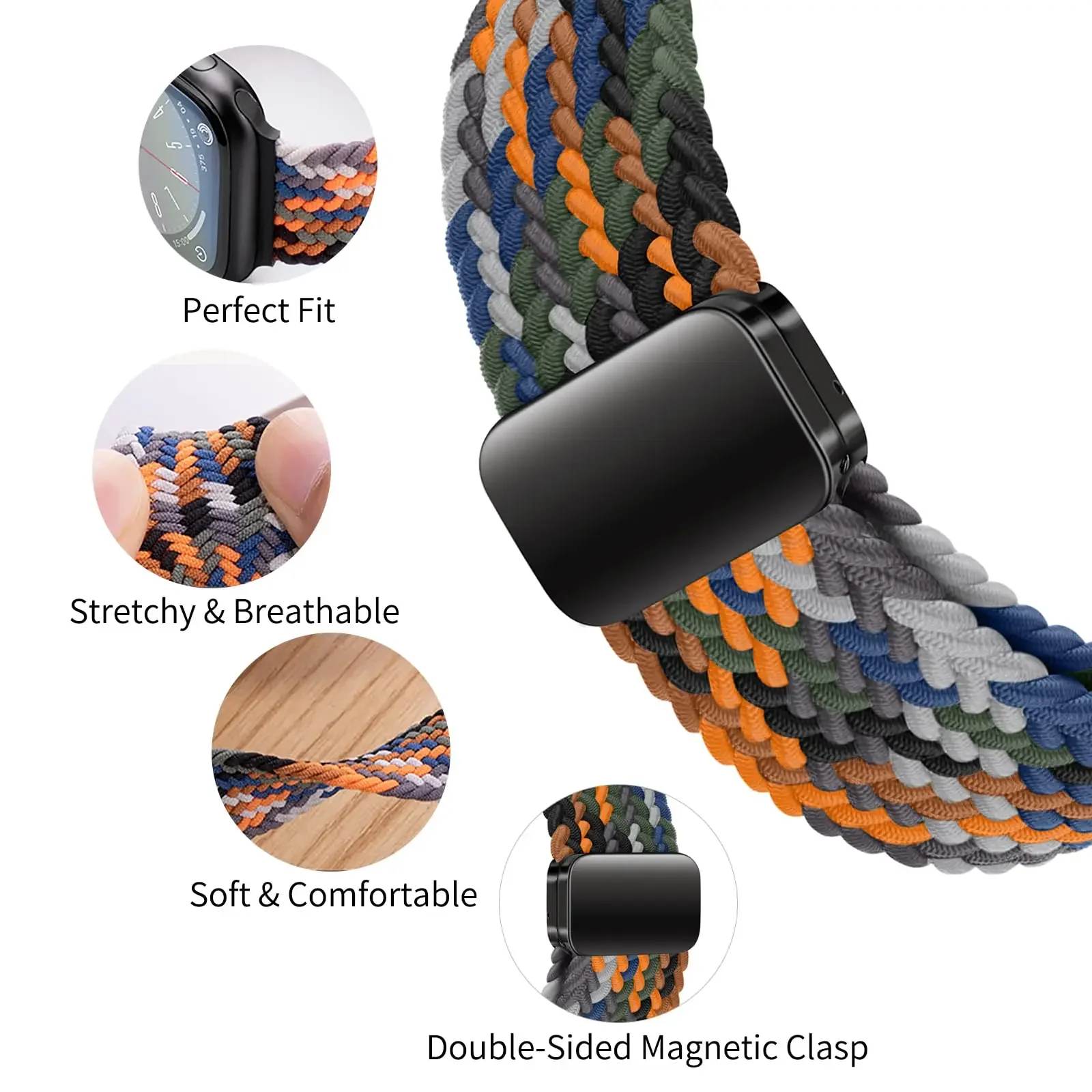 Pulseira de Nylon Trançada com - Milanese Loop Magnetic avaliação e preço