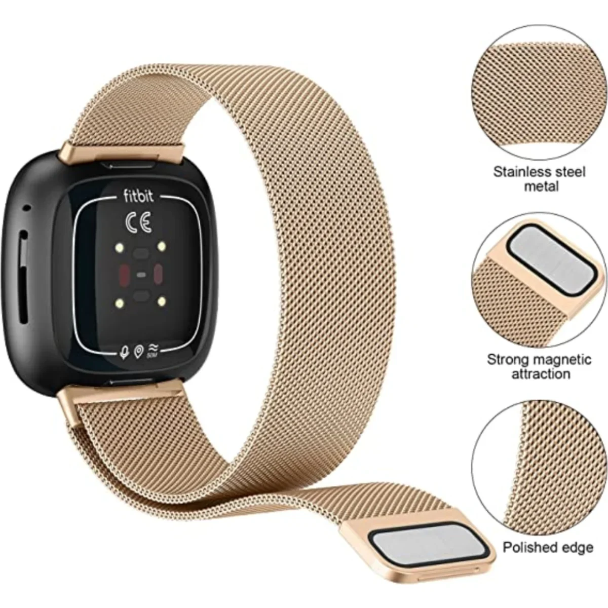 Pulseira milanesa para fitbit  - Milanese Loop Magnetic avaliação e preço