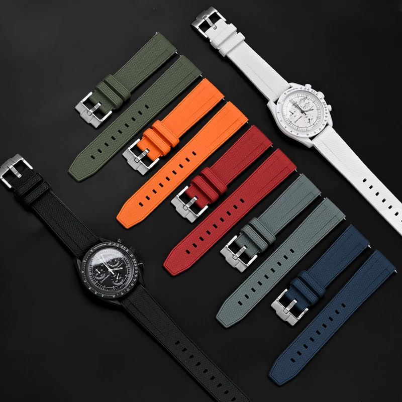 Pulseira de silicone líquido d - Omega Watch Seamaster avaliação e preço