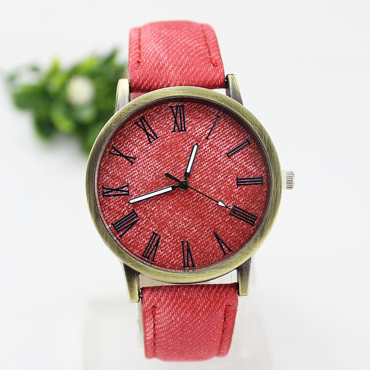 Relógio de quartzo casual masc - Leather Watch Band Men avaliação e preço