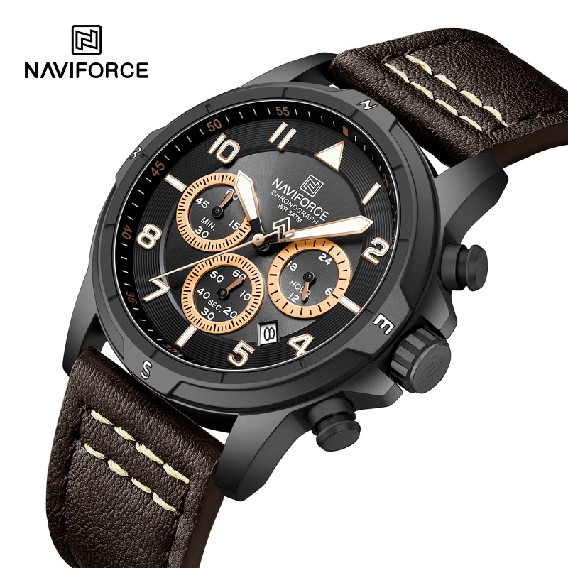 Relógios de Pulso Masculinos N - Leather Watch Band Men avaliação e preço