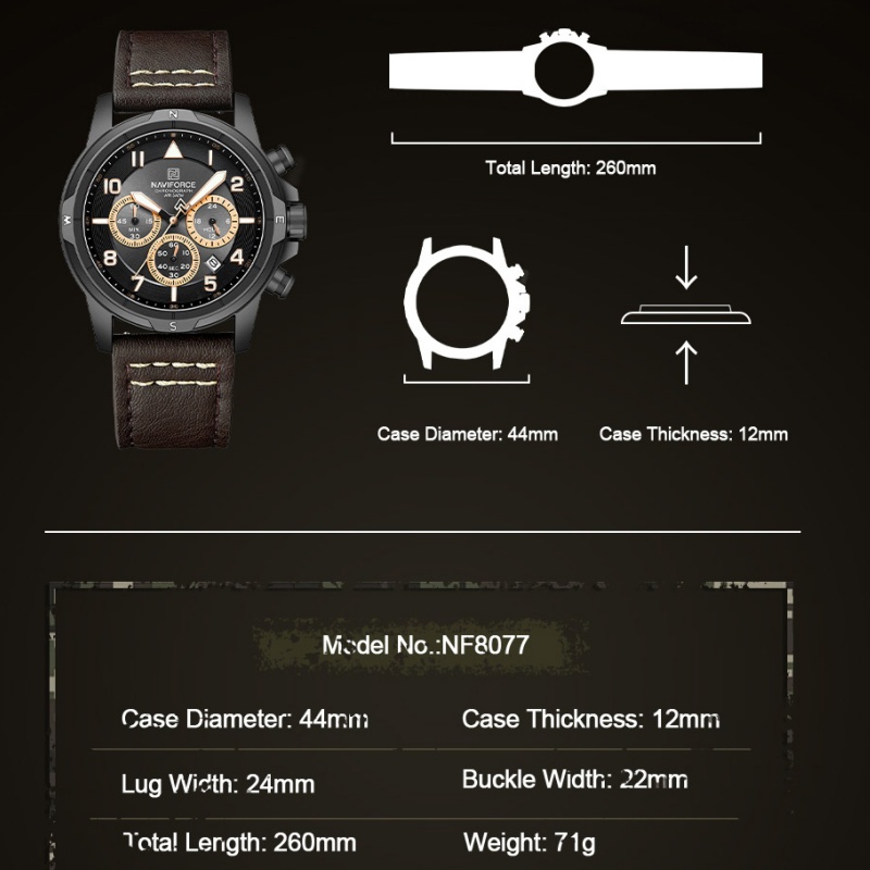 Relógios de Pulso Masculinos N - Leather Watch Band Men avaliação e preço