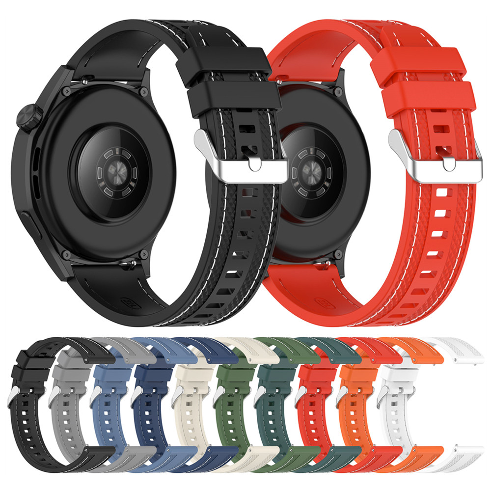 Pulseira universal de silicone - Silicone Watch Band 22Mm avaliação e preço