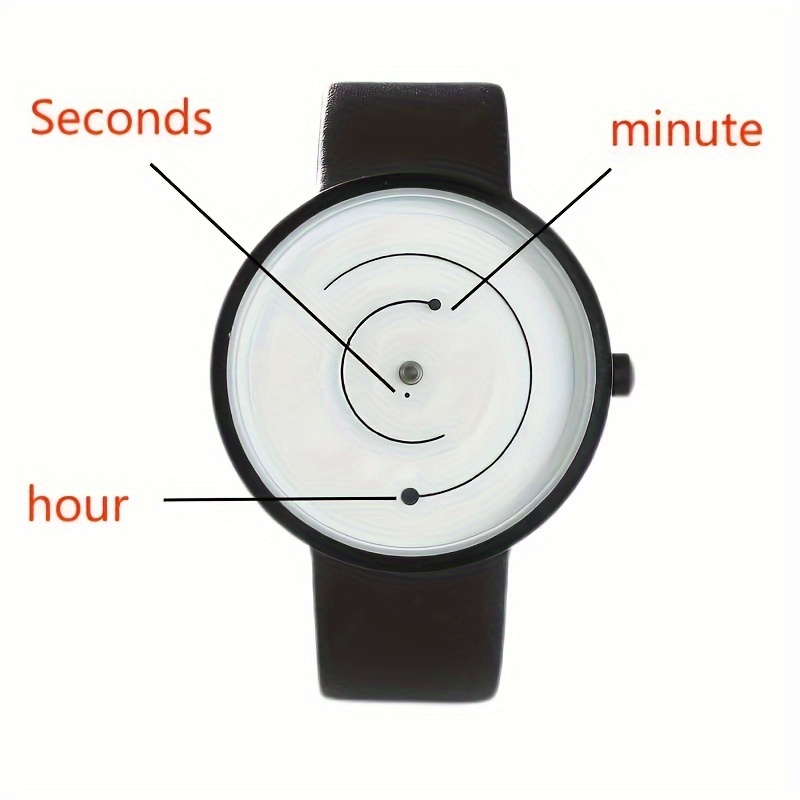 Relógio Criativo de Moda para  - Leather Watch Band Men avaliação e preço