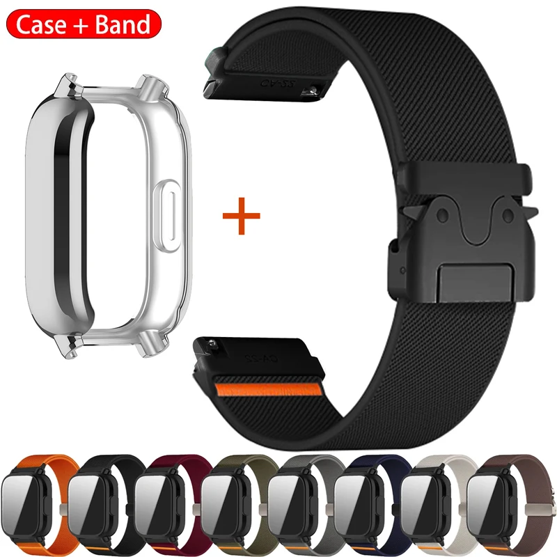 Correias de náilon + capa tpu  - Parachute Strap Elastic avaliação e preço