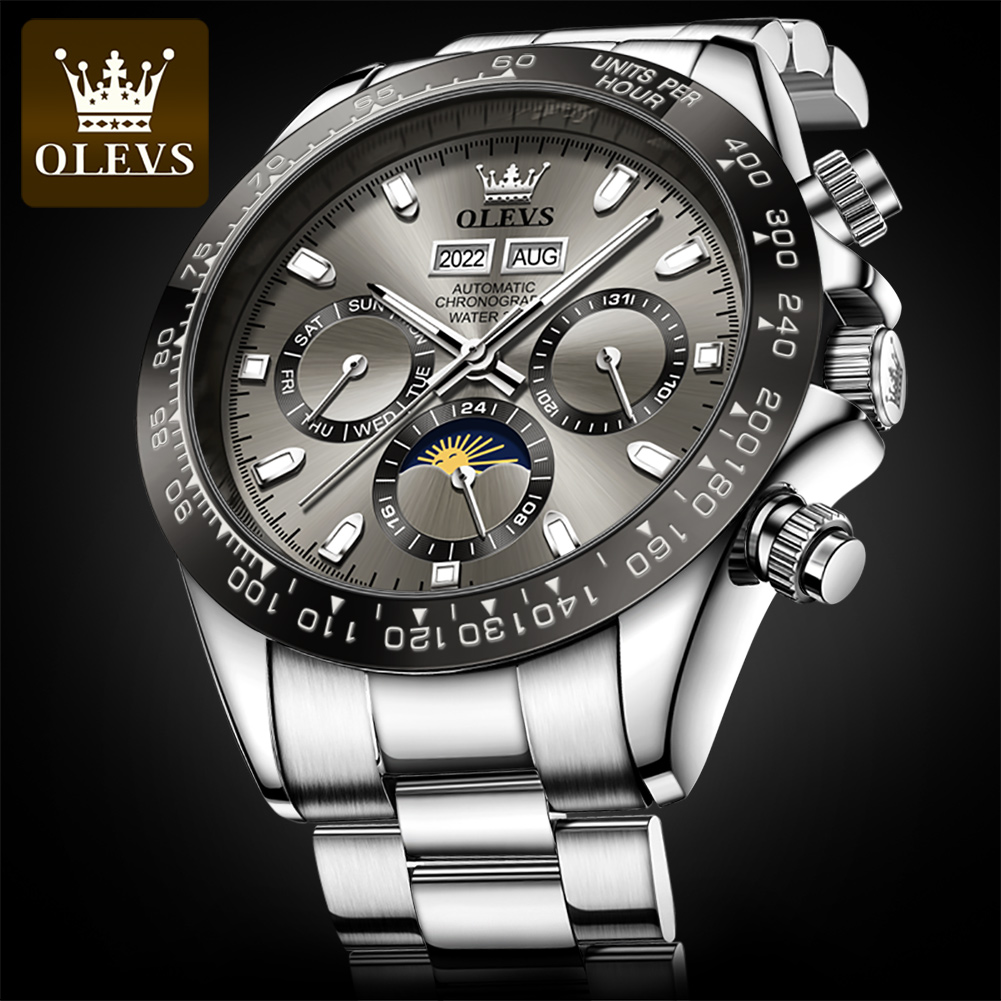 Olevs 6654 relógio masculino d - Omega Watch Seamaster avaliação e preço