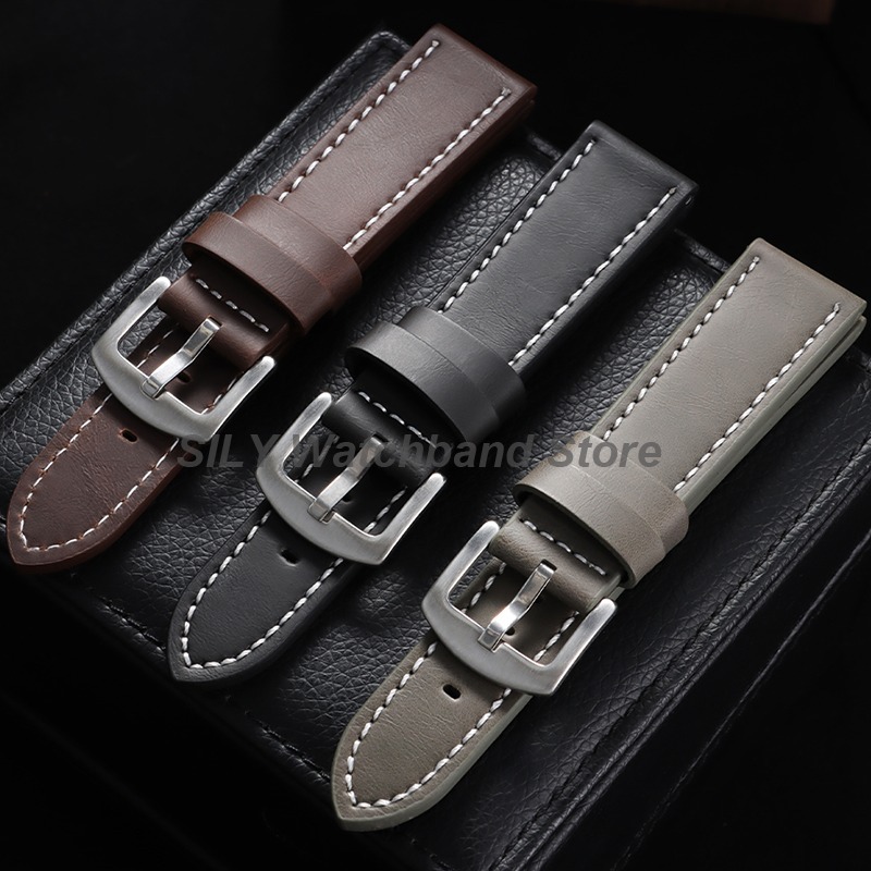 Pulseira de Couro Genuíno 18mm - Suede Strap Watch avaliação e preço