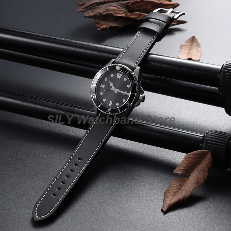Pulseira de Couro Genuíno 18mm - Suede Strap Watch avaliação e preço