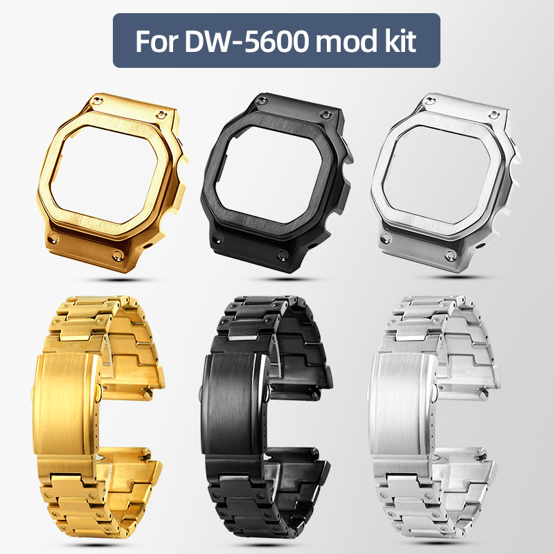 Kit de pulseira de caixa de re - Casio Watch G-Shock Dw-5600 avaliação e preço