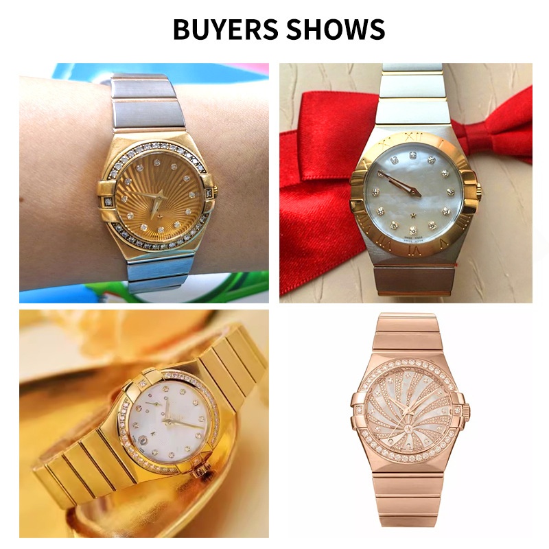 Pulseira de aço inoxidável par - Omega Watch Constellation avaliação e preço