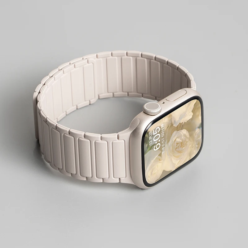 Pulseira magnética de silicone - Milanese Loop Magnetic avaliação e preço