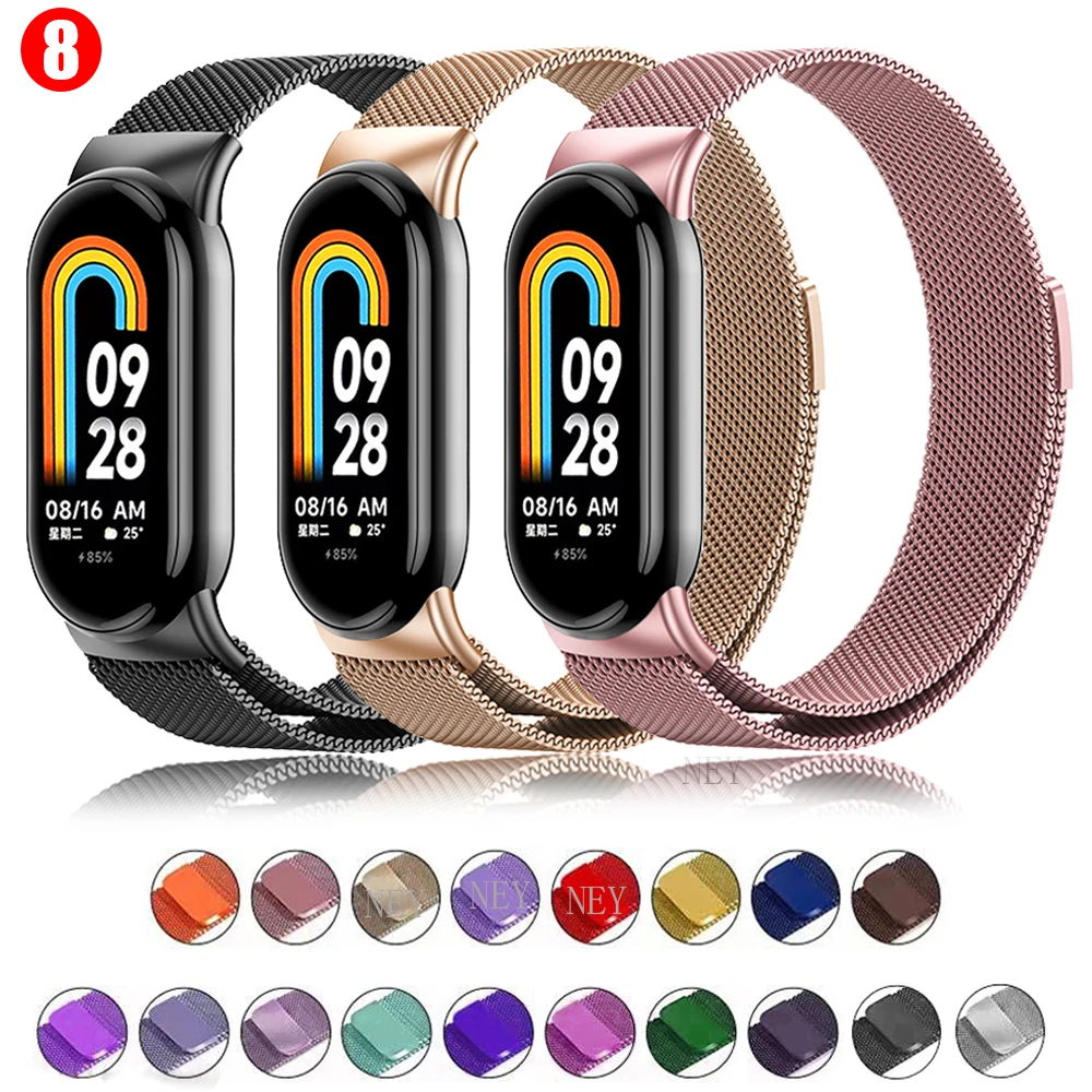 Laço magnético para xiaomi ban - Milanese Loop Magnetic avaliação e preço