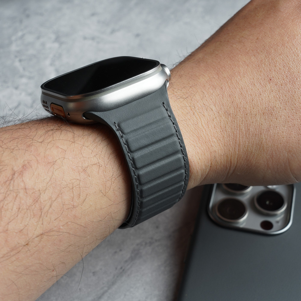 Pulseira magnética nappa genuí - Suede Strap Watch avaliação e preço