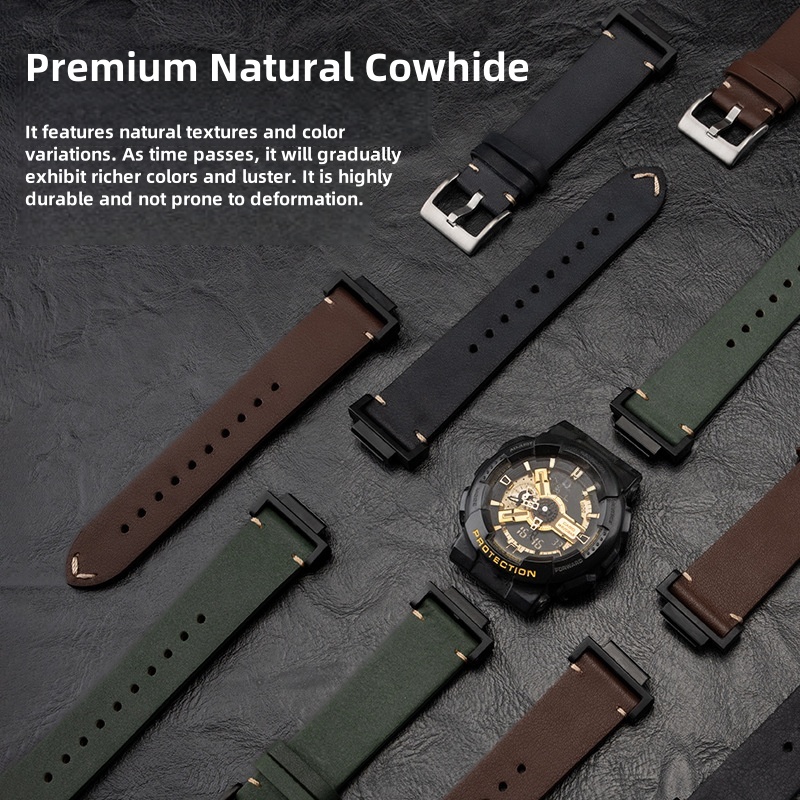 Pulseira de couro genuíno 16mm - Casio Watch G-Shock Dw-5600 avaliação e preço