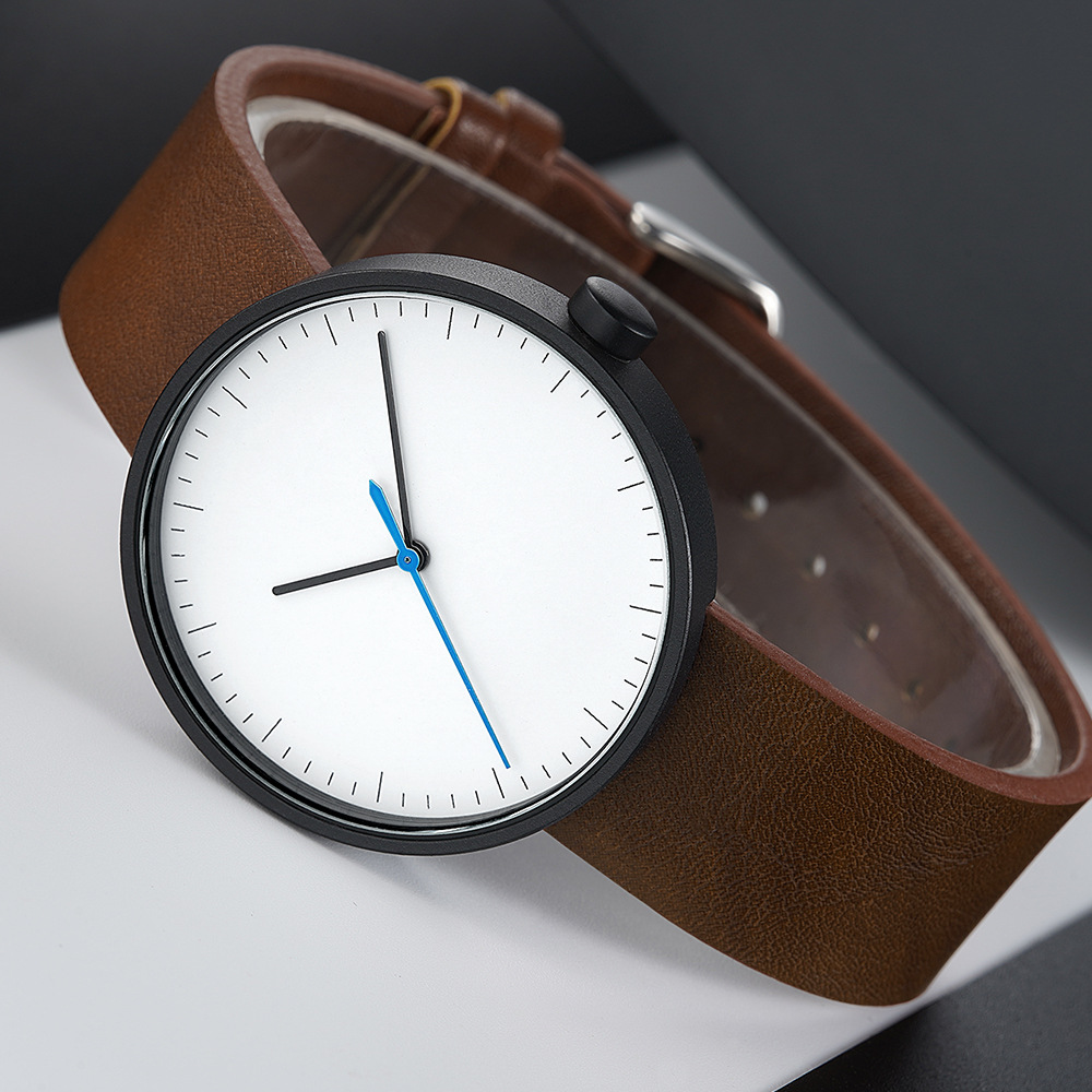 UTHAI Relógio Masculino Simple - Leather Watch Band Men avaliação e preço