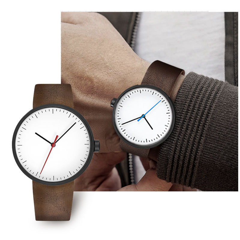 UTHAI Relógio Masculino Simple - Leather Watch Band Men avaliação e preço